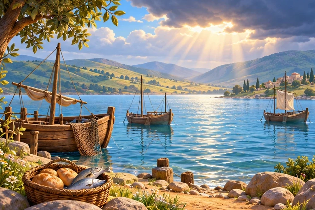 Galilee Lake scenery