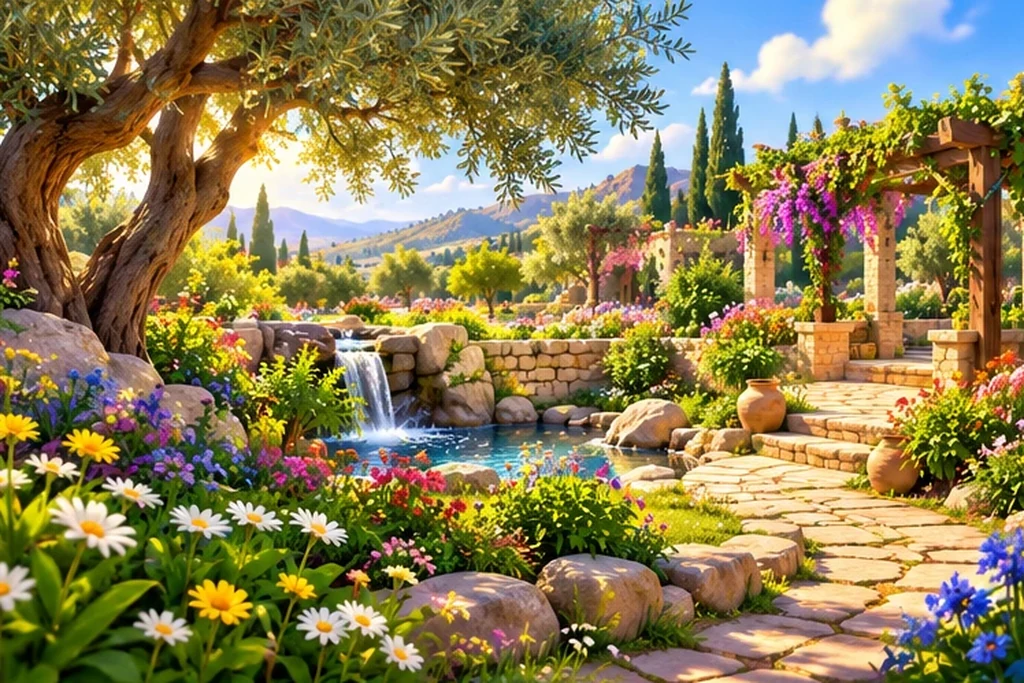 Kindness Garden scenery